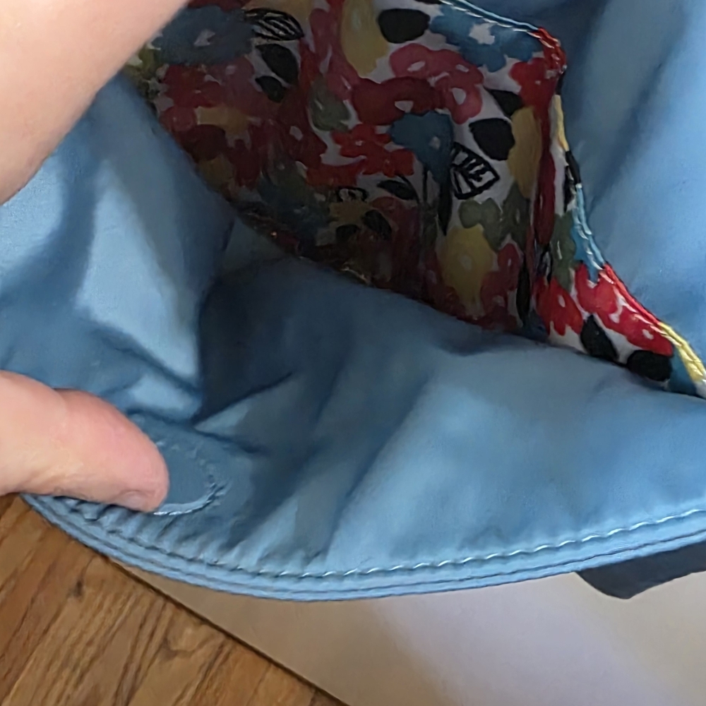 Brighton Teal and Blue Crossbody Bag - Picture 13 of 16